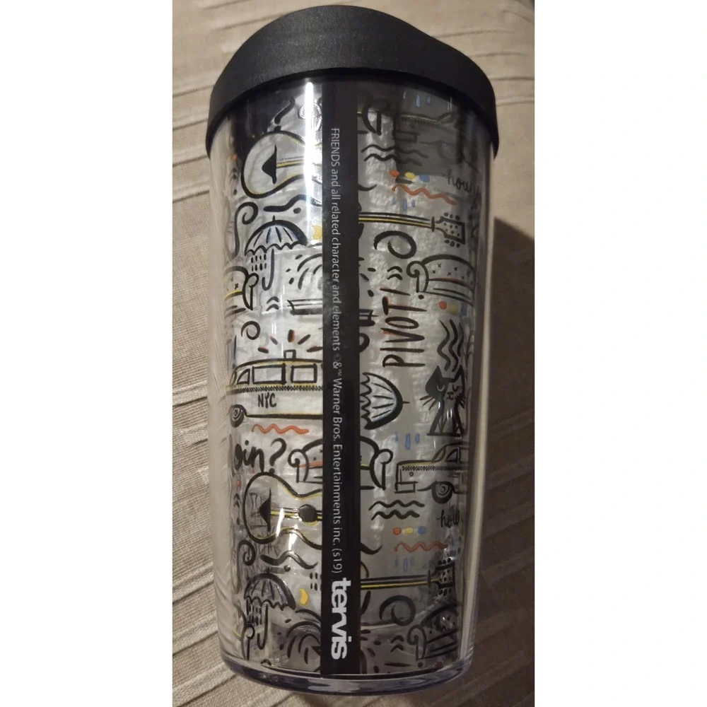 Tervis Tumbler FRIENDS Televion‎ Series 16oz With Lid
